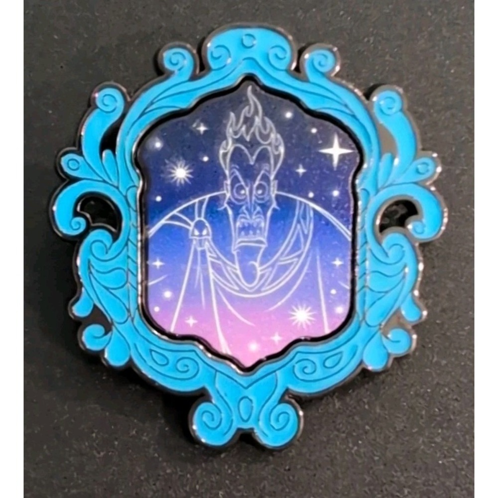 Loungefly Disney Villains Galaxy Pin Constellation Glow In Dark - Hades